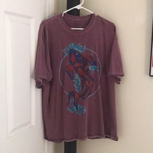 Urban outfitters graphic oversized shirt